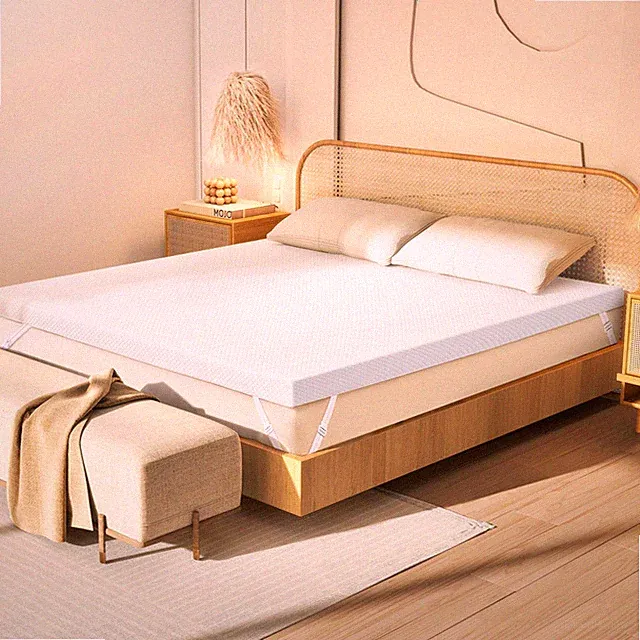 3 Inch Memory Foam Mattress Topper King Size, 2 Inch Cooling Egg Crate Gel Me...
