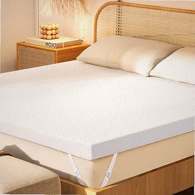 3 Inch Memory Foam Mattress Topper Queen Size, 2 Inch Cooling Egg Crate Gel M...