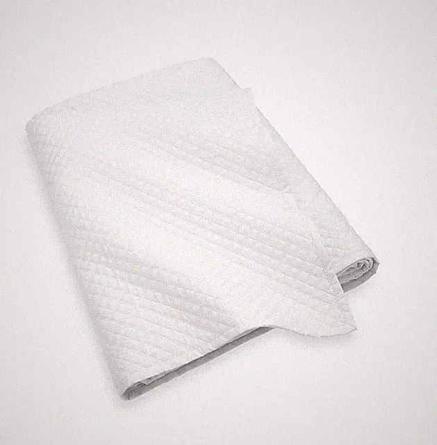 Ralph Lauren Argyle Sateen Quilt Coverlet Blanket Queen MSRP $400 Studio White