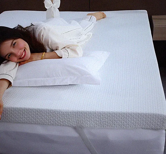Twin Memory Foam Mattress Topper, Twin Size Mattress Topper 3 Inch High Densi...